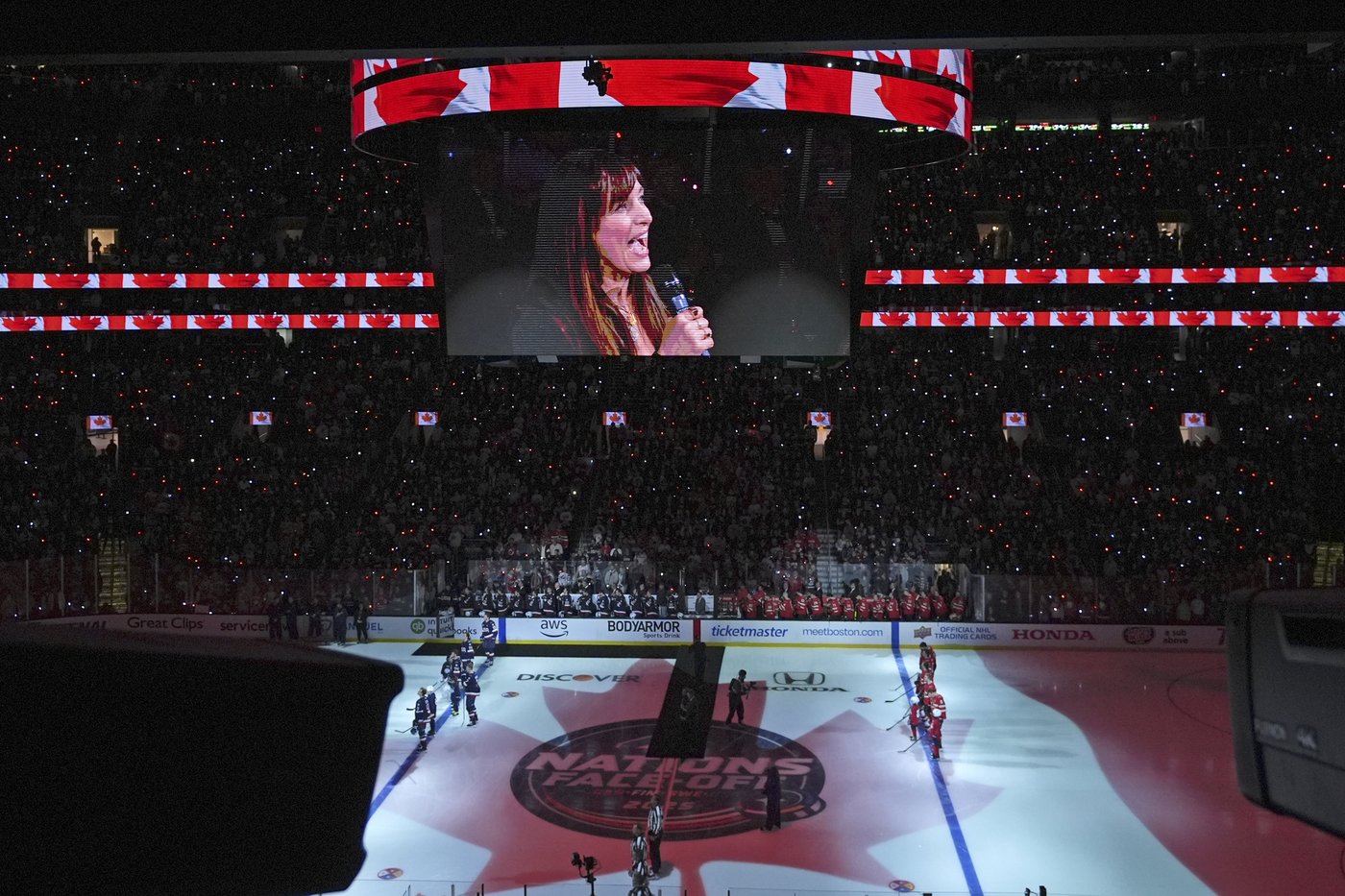 Singer of Canadian anthem at 4 Nations Face-Off changes lyric to protest Trump's 51st state remarks | iNFOnews.ca Singer of Canadian anthem at 4 Nations Face-Off changes lyric to protest Trump's 51st state remarks | iNFOnews.ca