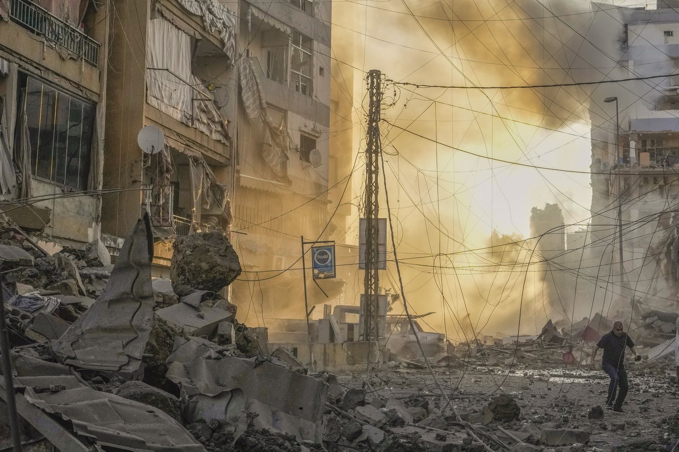 Israeli airstrikes rock southern suburbs of Beirut and cut off a key crossing into Syria | iNFOnews.ca Israeli airstrikes rock southern suburbs of Beirut and cut off a key crossing into Syria | iNFOnews.ca