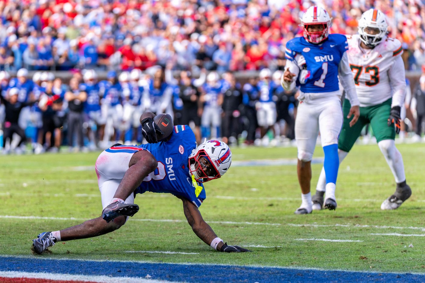 SMU knocks off No. 10 Miami 26-20 in overtime, damaging playoff hopes for Hurricanes | iNFOnews.ca