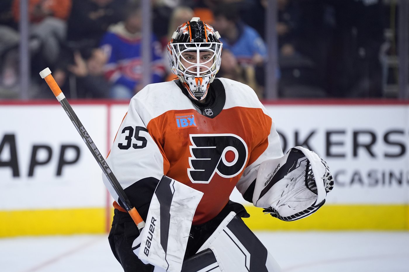 Aleksei Kolosov makes his Flyers debut, becoming first Belarusian goalie in NHL history | iNFOnews.ca