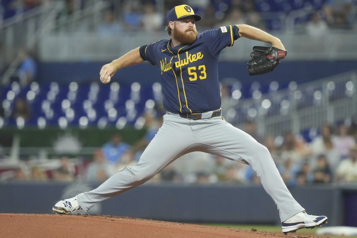 Brandon Woodruff helps Brewers to 3-1 win over Marlins in his first start since 2023 | iNFOnews.ca Brandon Woodruff helps Brewers to 3-1 win over Marlins in his first start since 2023 | iNFOnews.ca
