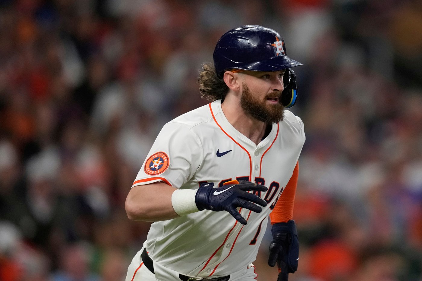 Astros' Brendan Rodgers suffers concussion, broken nose during minor league rehab assignment | iNFOnews.ca