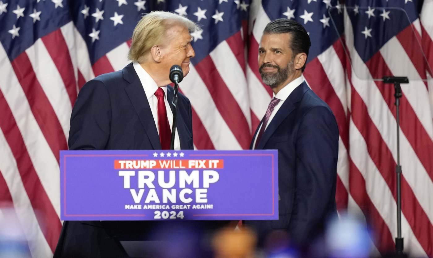 Donald Trump Jr. emerges as a political force of his own as he helps his father launch a second term | iNFOnews.ca Donald Trump Jr. emerges as a political force of his own as he helps his father launch a second term | iNFOnews.ca