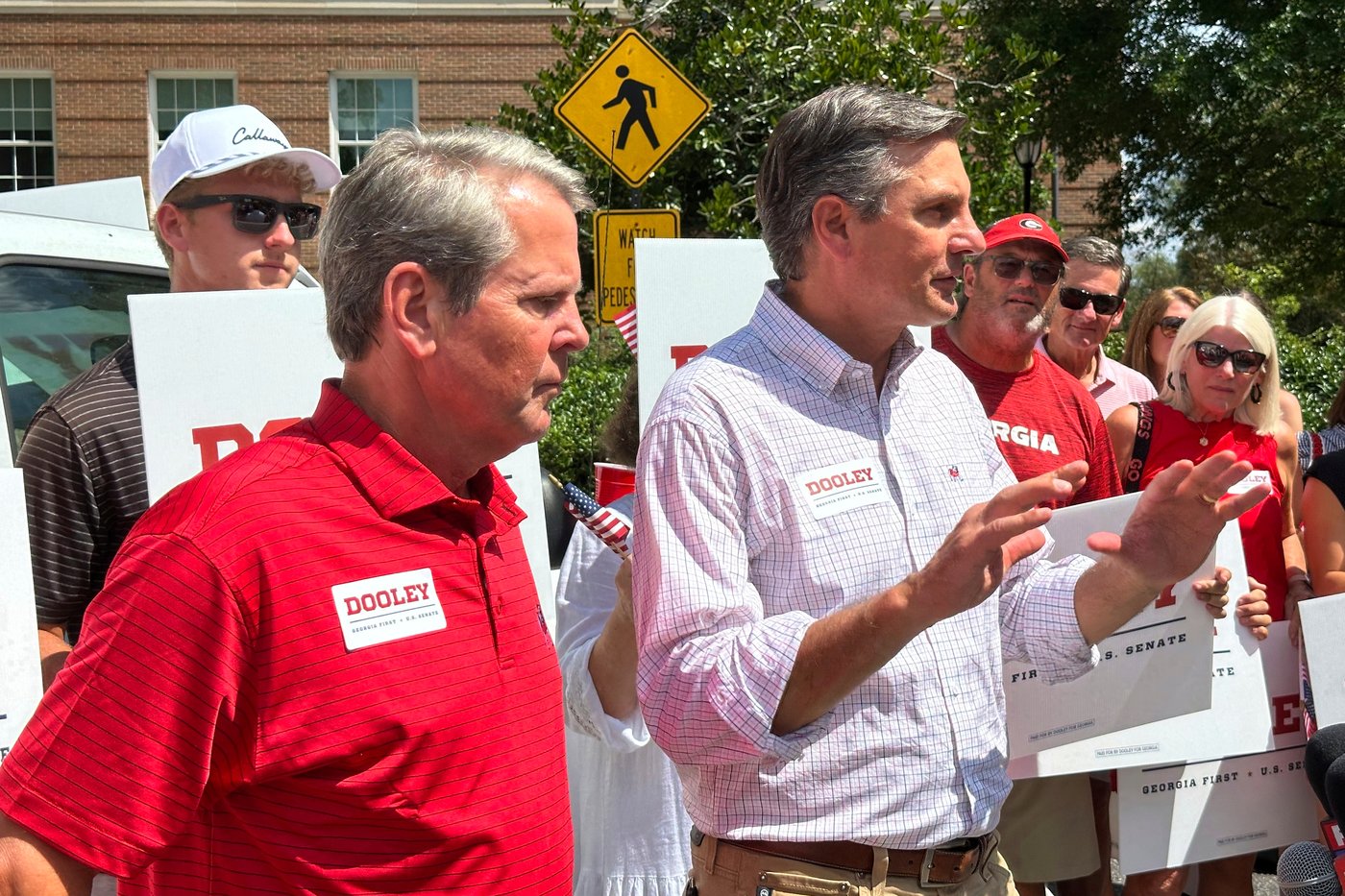 Kemp endorses Derek Dooley for Georgia Senate seat and says an outsider can beat Democrat Jon Ossoff | iNFOnews.ca Kemp endorses Derek Dooley for Georgia Senate seat and says an outsider can beat Democrat Jon Ossoff | iNFOnews.ca