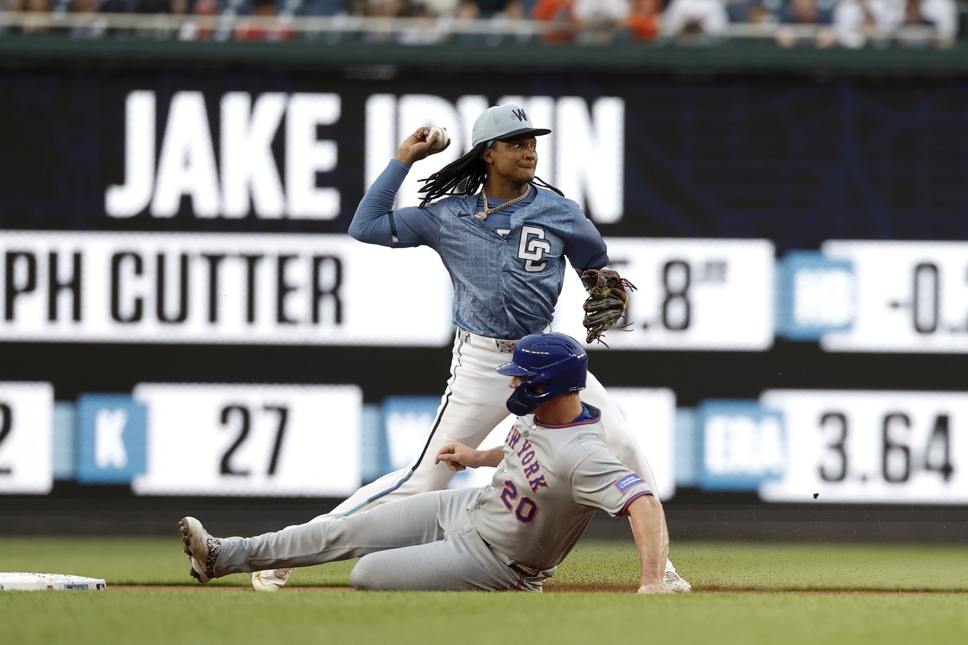 James Wood's single scores CJ Abrams from first in 9th inning as Nationals beat Mets 5-4 | iNFOnews.ca James Wood's single scores CJ Abrams from first in 9th inning as Nationals beat Mets 5-4 | iNFOnews.ca