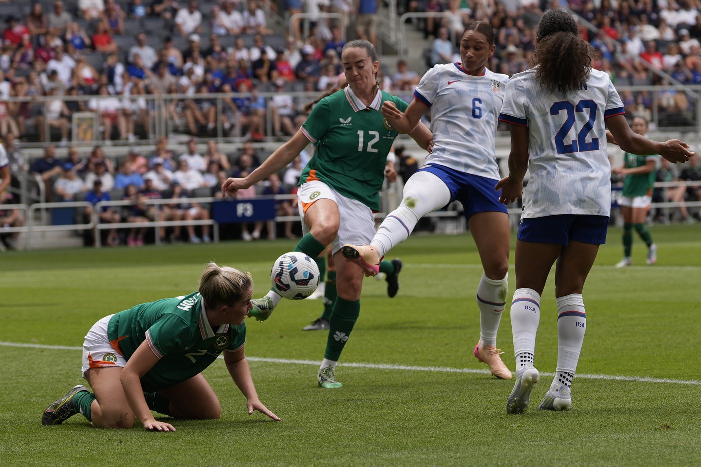US women beat Ireland 4-0 for the second straight match | iNFOnews.ca US women beat Ireland 4-0 for the second straight match | iNFOnews.ca