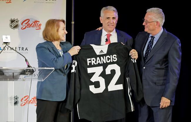 Ron Francis has big hopes as GM of Seattle's new NHL club | iNFOnews.ca Ron Francis has big hopes as GM of Seattle's new NHL club | iNFOnews.ca