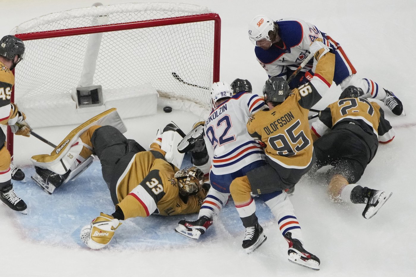 Oilers beat Golden Knights 1-0 in OT in Game 5 to reach Western Conference finals | iNFOnews.ca