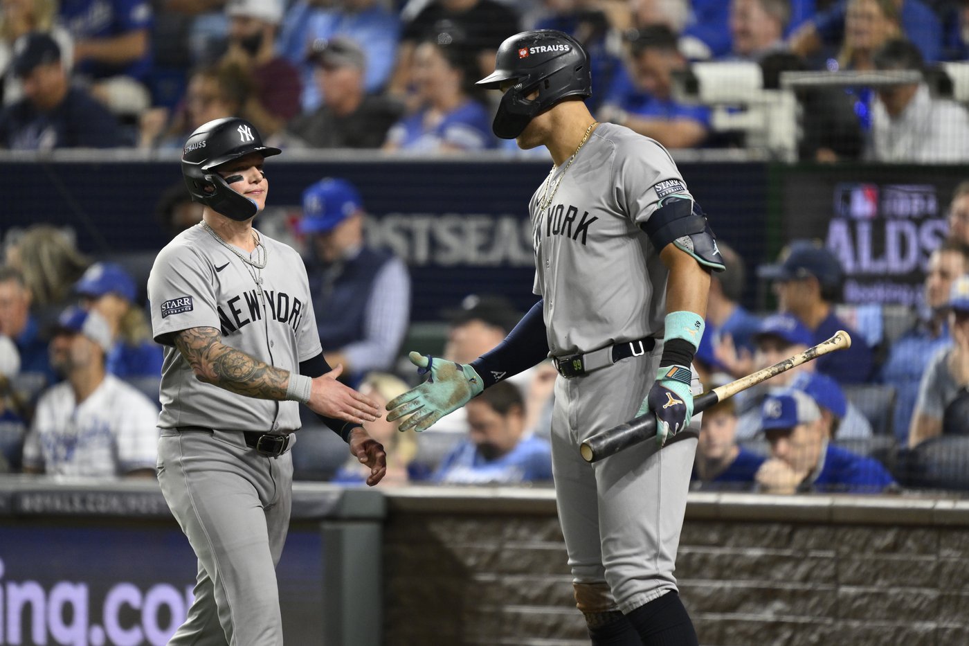 Gerrit Cole tosses playoff gem, shutting down Royals and sending Yankees back to ALCS with 3-1 win | iNFOnews.ca Gerrit Cole tosses playoff gem, shutting down Royals and sending Yankees back to ALCS with 3-1 win | iNFOnews.ca