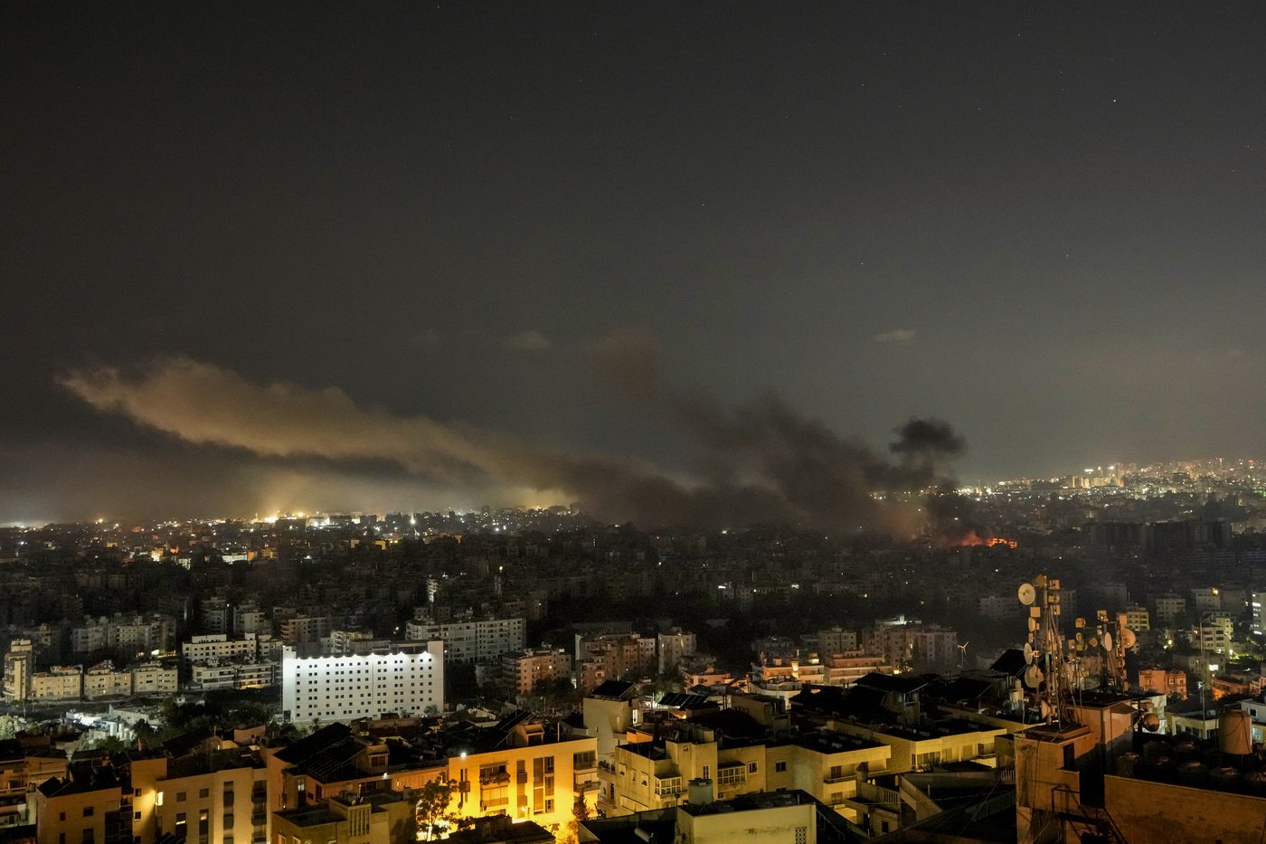 Middle East latest: An Israeli airstrike cuts a major highway linking Lebanon with Syria | iNFOnews.ca