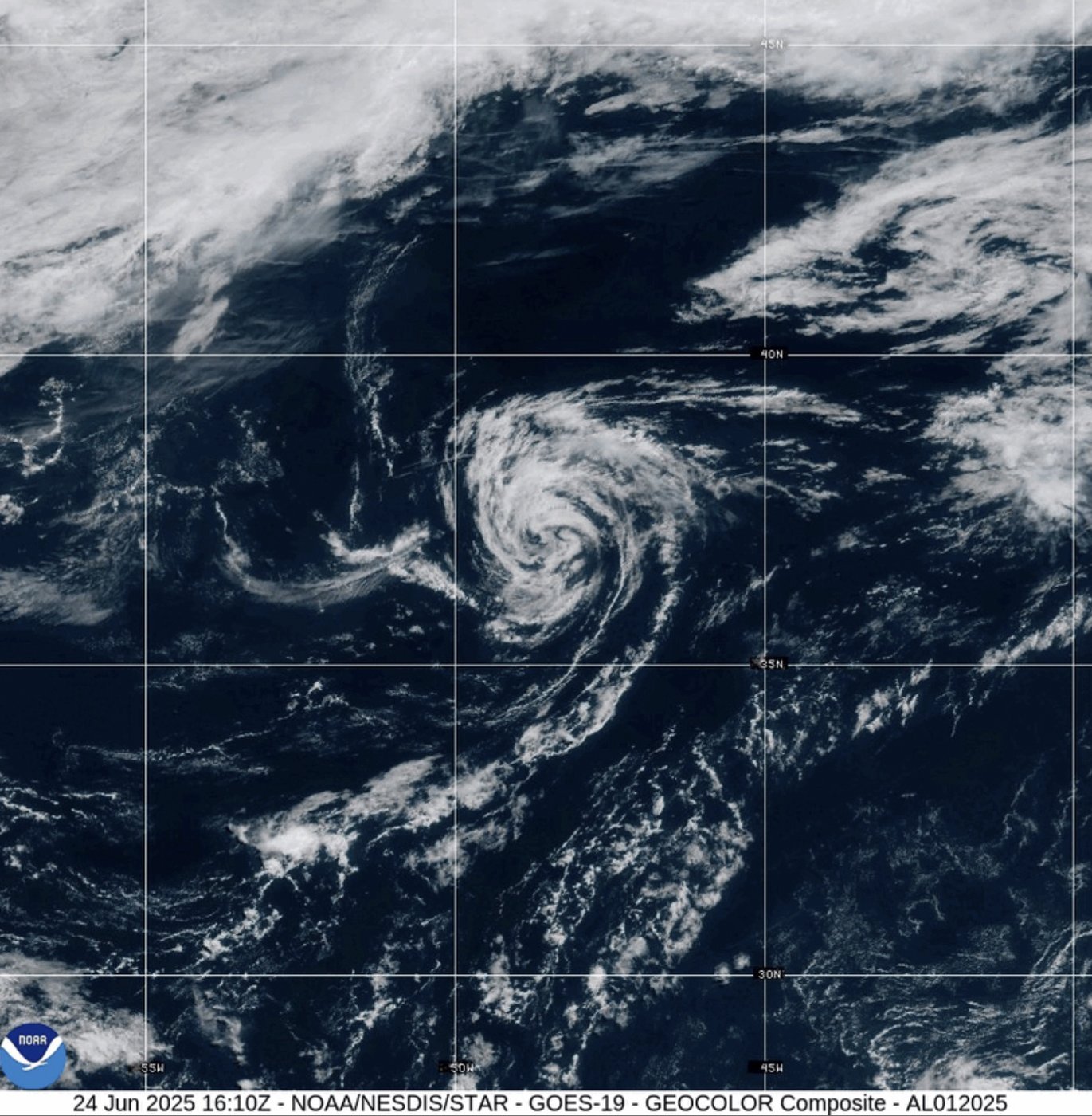 Tropical Storm Andrea, first of Atlantic hurricane season, is quickly weakening | iNFOnews.ca