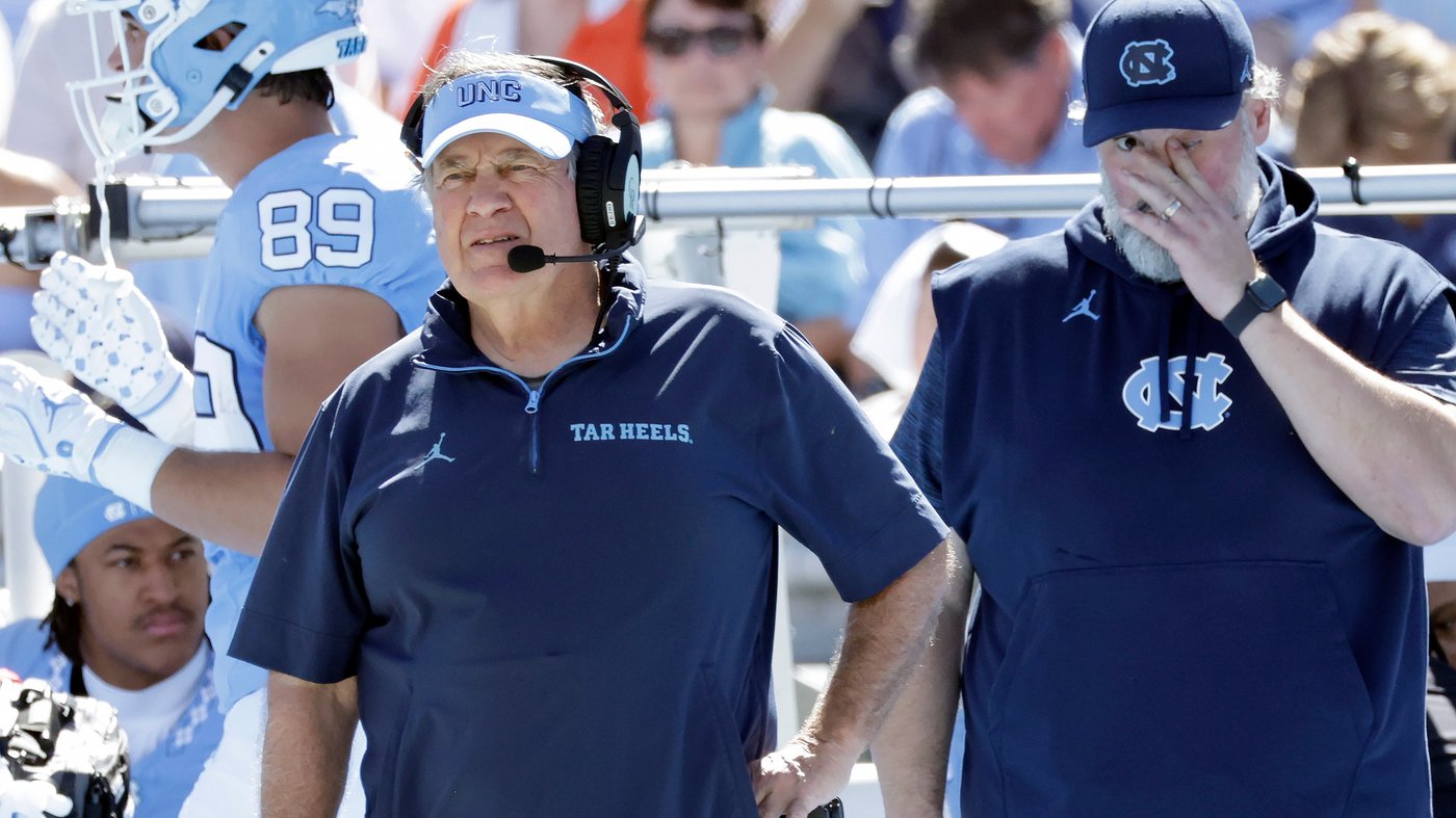 Bill Belichick's 1st season at North Carolina has run into problems on and off the field | iNFOnews.ca