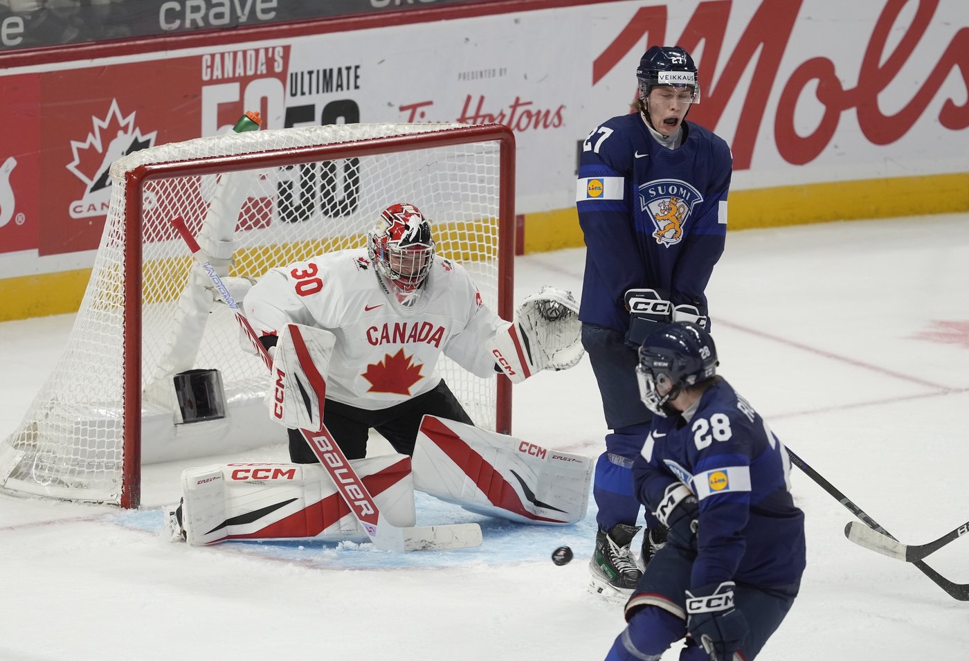 McKenna scores, George perfect as Canada tops Finland 4-0 in world junior opener | iNFOnews.ca McKenna scores, George perfect as Canada tops Finland 4-0 in world junior opener | iNFOnews.ca
