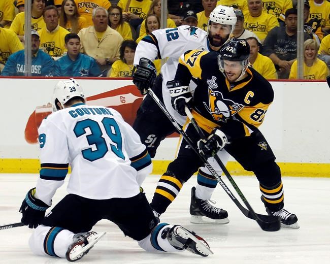 Sharks forward Marleau will not be disciplined for hit on Rust in Game 1 | iNFOnews.ca