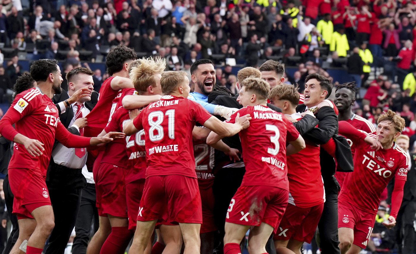 Aberdeen ends 35-year wait for Scottish Cup by upsetting Celtic in shootout | iNFOnews.ca Aberdeen ends 35-year wait for Scottish Cup by upsetting Celtic in shootout | iNFOnews.ca