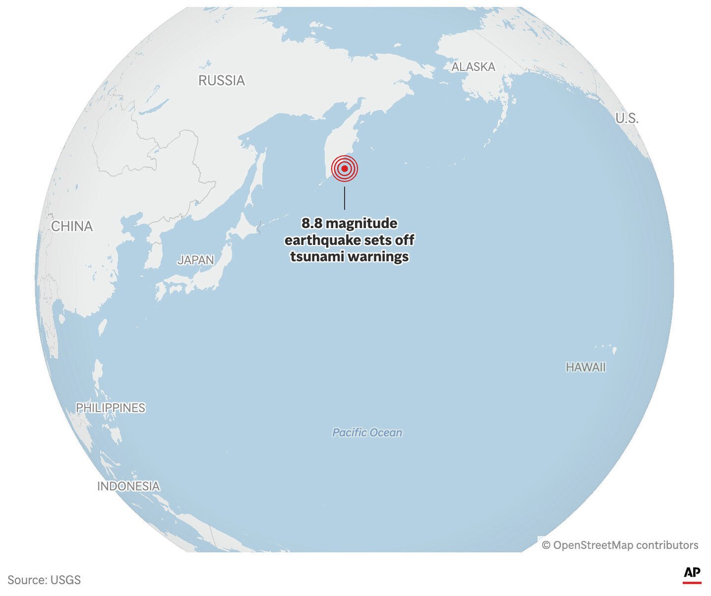 Russia's 'land of fire and ice' was largely spared by the nearby earthquake and tsunami | iNFOnews.ca