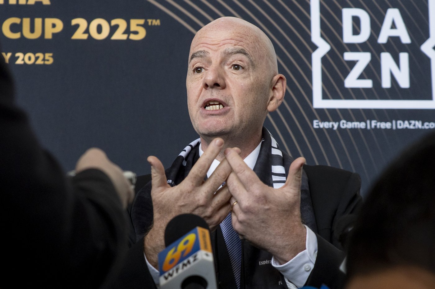 FIFA president Infantino promises 'the world will be welcomed' as Club World Cup preps for US debut | iNFOnews.ca FIFA president Infantino promises 'the world will be welcomed' as Club World Cup preps for US debut | iNFOnews.ca