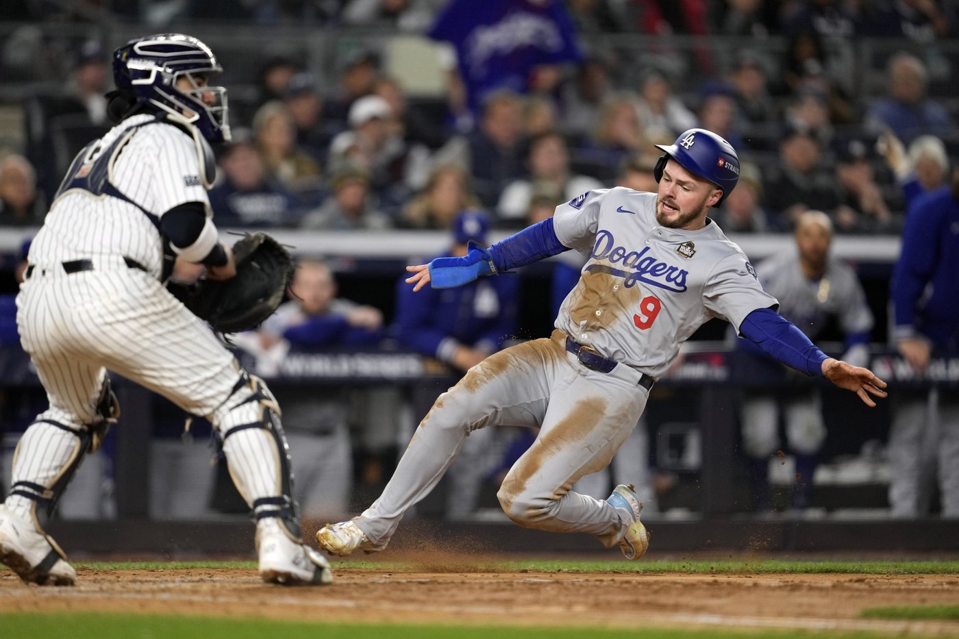 Freeman, Buehler lead Dodgers past slumping Yankees 4-2, take 3-0 lead in World Series | iNFOnews.ca