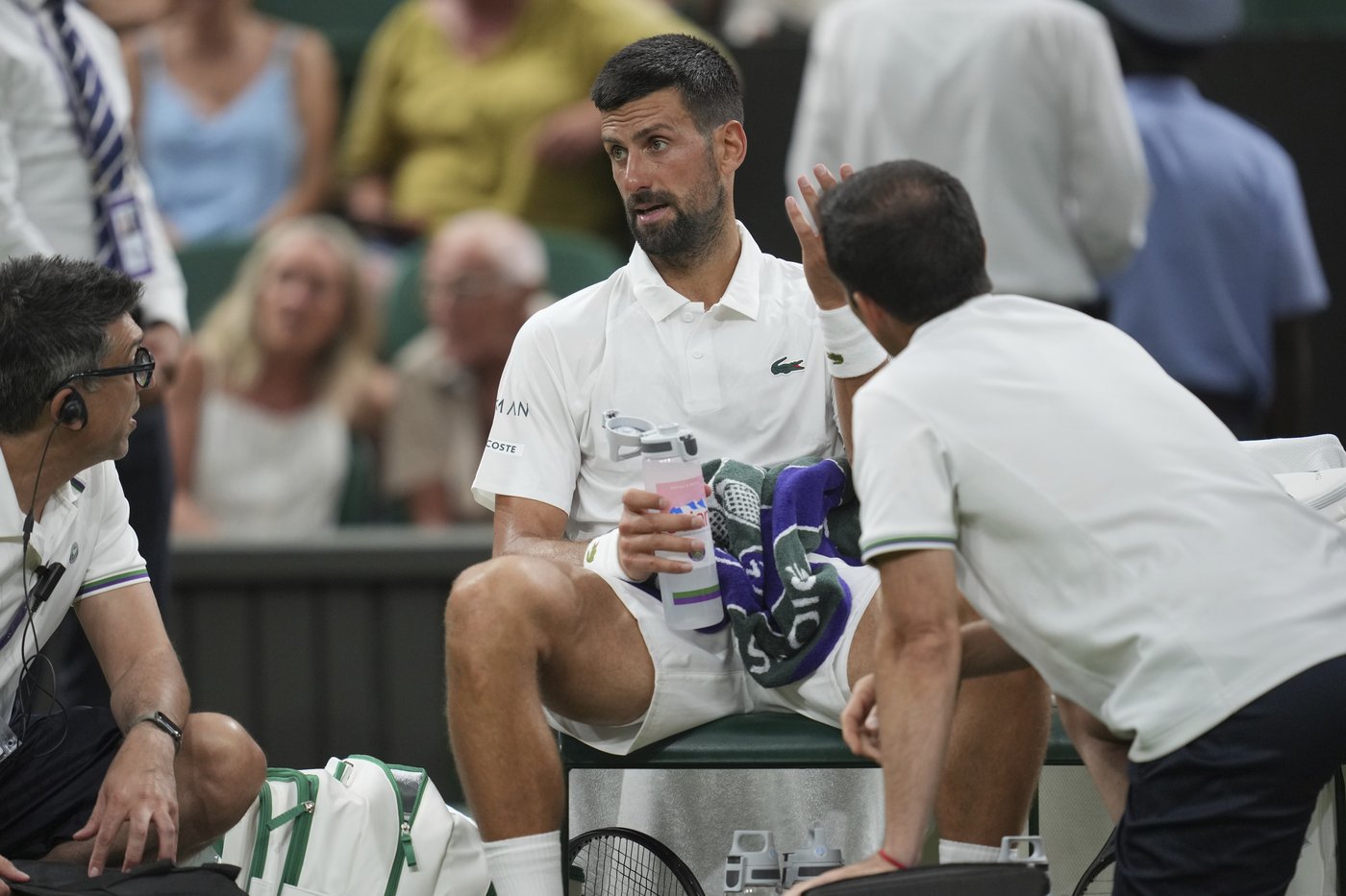 Wimbledon: Novak Djokovic says a doctor's 'miracle pills' helped his stomach during his win | iNFOnews.ca