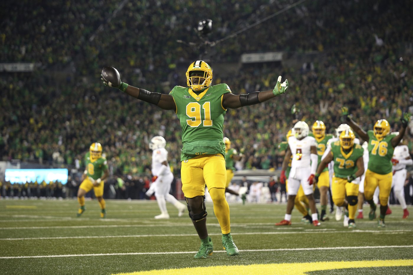 The Big Ten says top-ranked Oregon has clinched a spot in the conference championship game | iNFOnews.ca The Big Ten says top-ranked Oregon has clinched a spot in the conference championship game | iNFOnews.ca