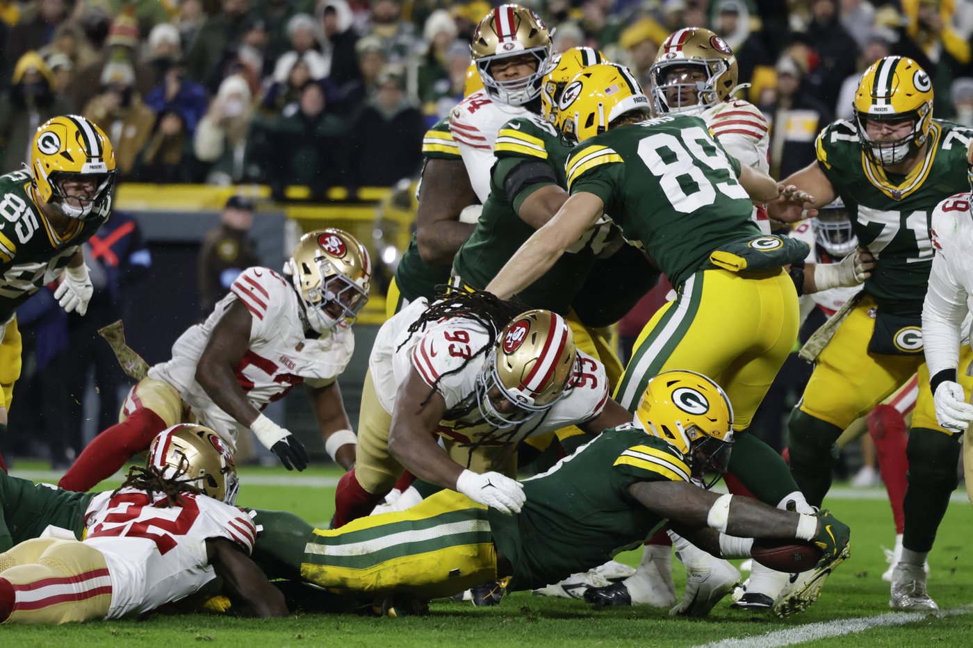 Busy schedule gives Packers no time to celebrate their lopsided win over 49ers | iNFOnews.ca Busy schedule gives Packers no time to celebrate their lopsided win over 49ers | iNFOnews.ca