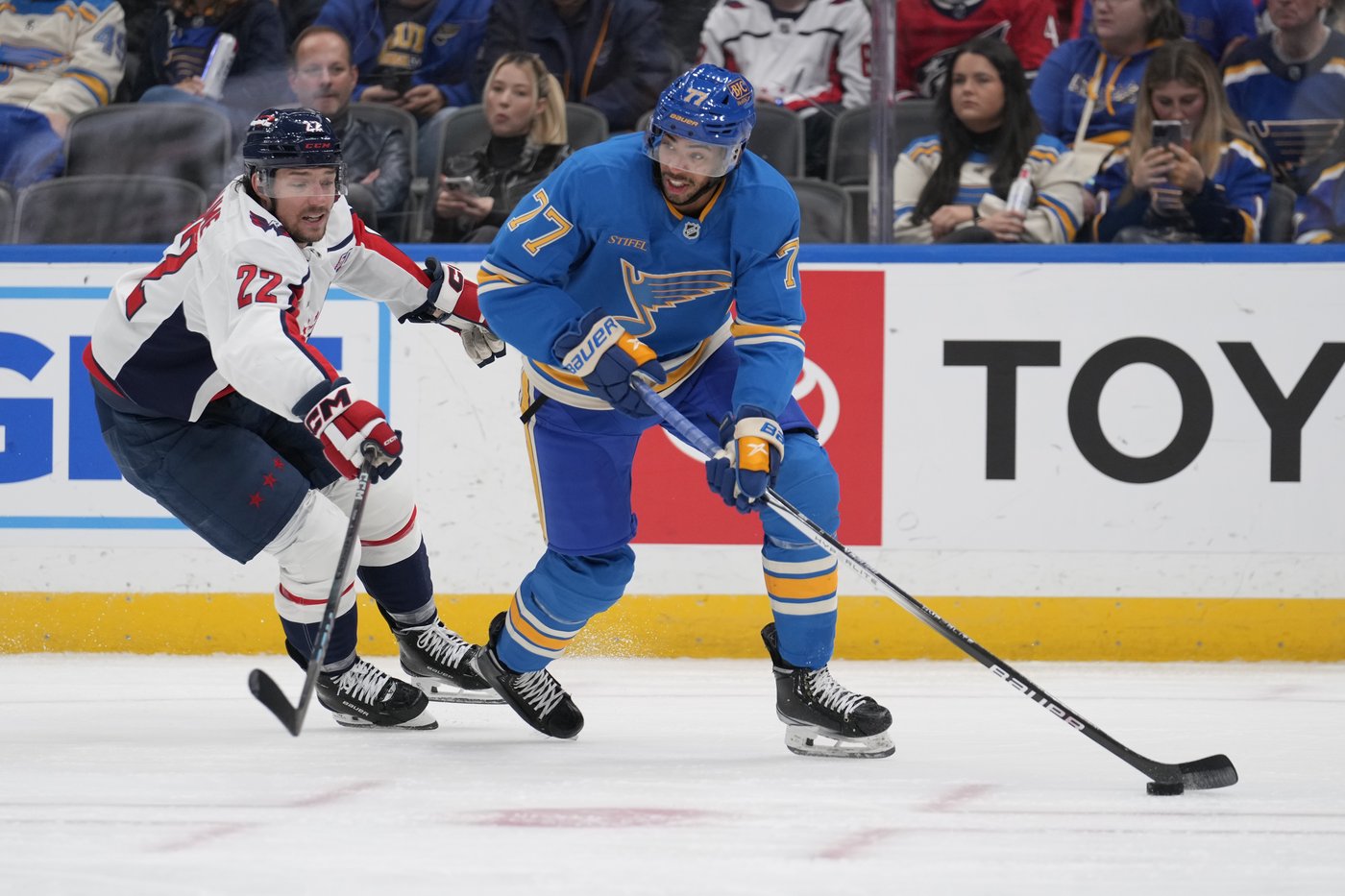 Ovechkin, McMichael each scores twice as Capitals skate to 8-1 victory over the Blues | iNFOnews.ca