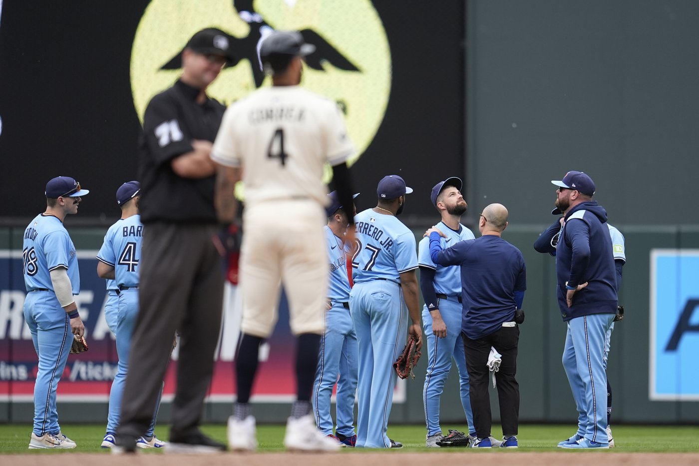 Nathan Lukes taken off seven-day injured list and inserted into Blue Jays lineup | iNFOnews.ca