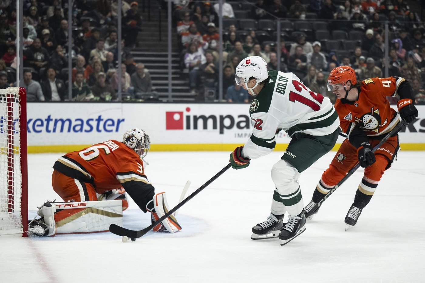 Rossi, Kaprizov help Wild beat Ducks 5-1 for 5th straight win | iNFOnews.ca
