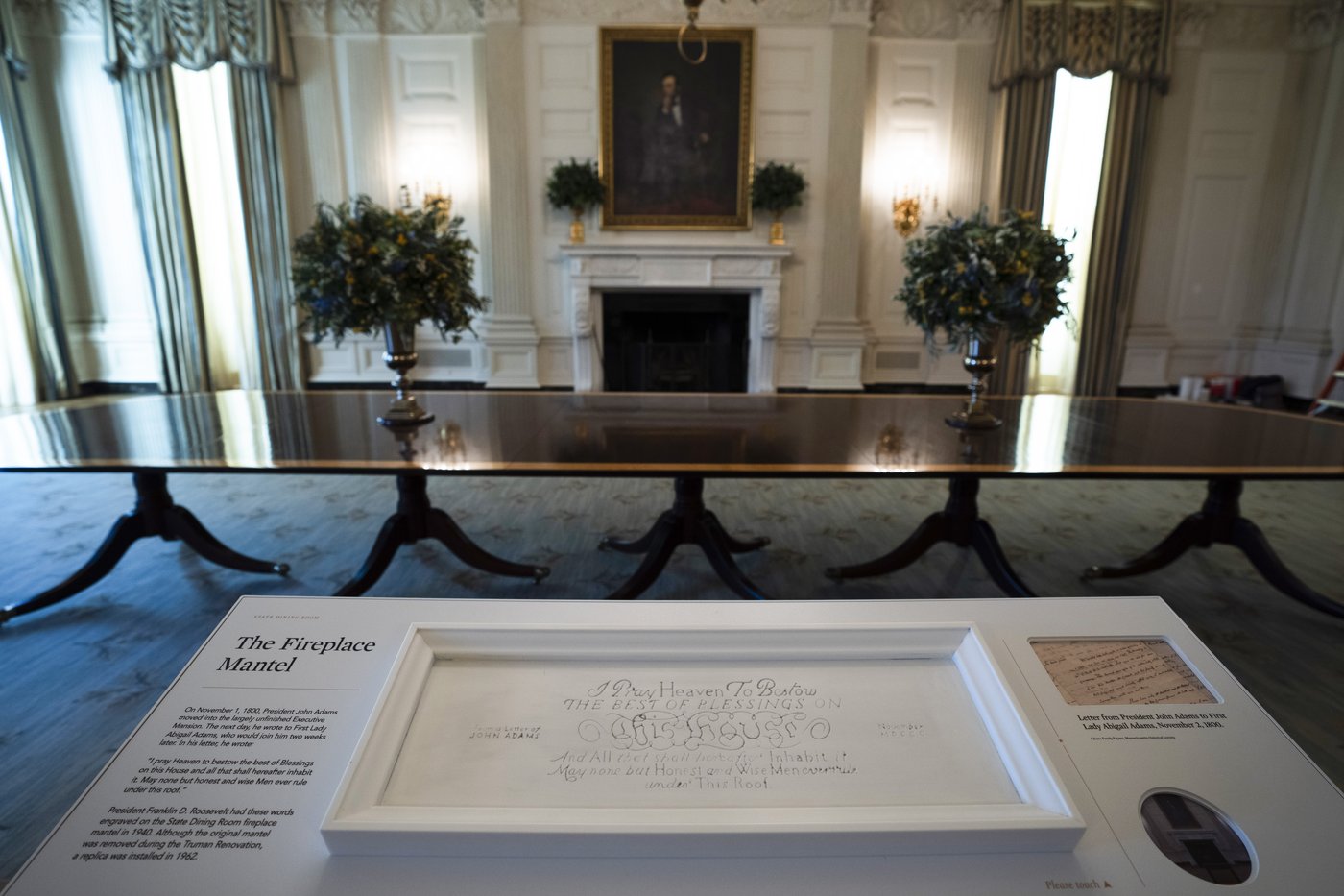The White House public tour has been upgraded so visitors can see, hear and touch more | iNFOnews.ca