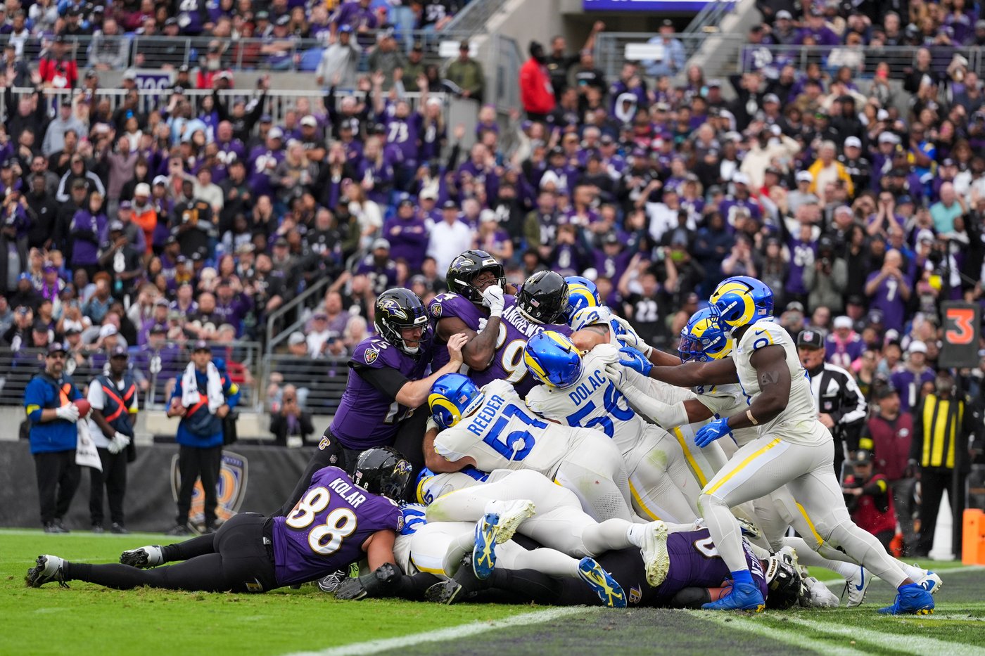 Goal-line stand gets Rams on track in win over Ravens, but offense still has plenty to fix | iNFOnews.ca Goal-line stand gets Rams on track in win over Ravens, but offense still has plenty to fix | iNFOnews.ca