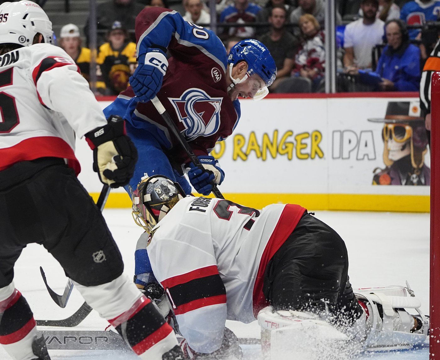 Avalanche deal with another injury with team's leading scorer Ross Colton sidelined by a broken foot | iNFOnews.ca Avalanche deal with another injury with team's leading scorer Ross Colton sidelined by a broken foot | iNFOnews.ca