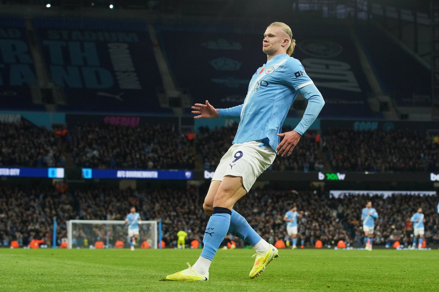 Haaland pulls out robot celebration after scoring again for Man City | iNFOnews.ca Haaland pulls out robot celebration after scoring again for Man City | iNFOnews.ca
