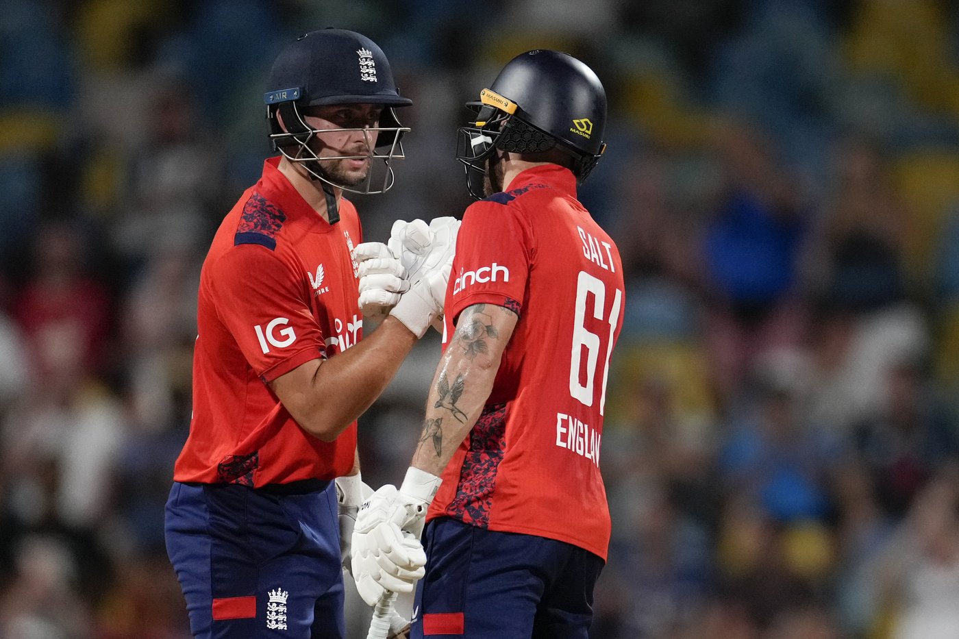 Phil Salt blasts England to an 8-wicket win over the West Indies in the 1st T20 | iNFOnews.ca
