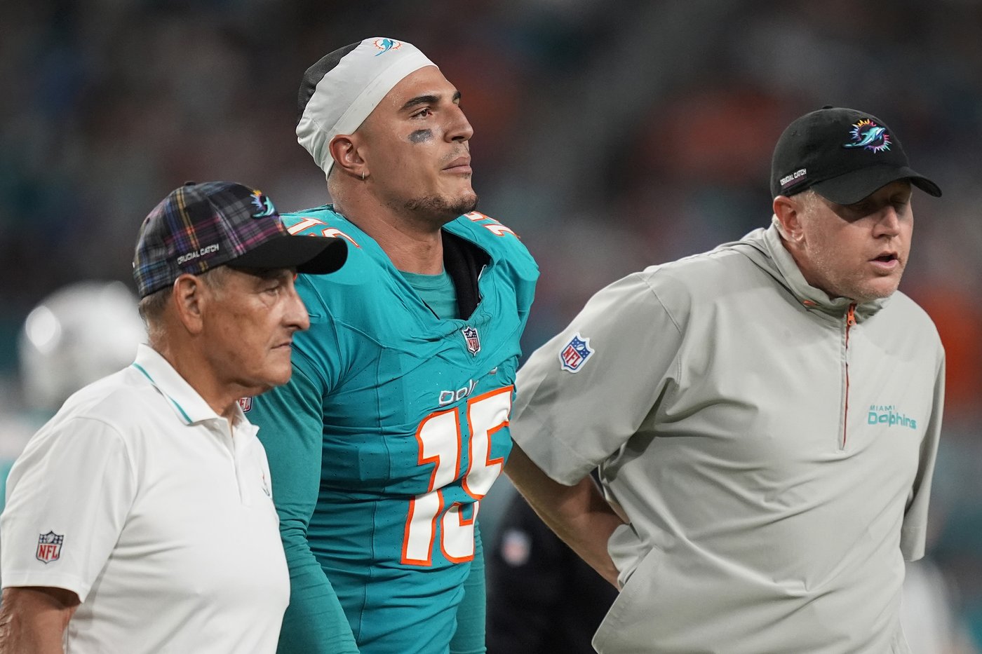 Dolphins sticking with QB Tyler Huntley as offense continues to struggle without Tua Tagovailoa | iNFOnews.ca Dolphins sticking with QB Tyler Huntley as offense continues to struggle without Tua Tagovailoa | iNFOnews.ca