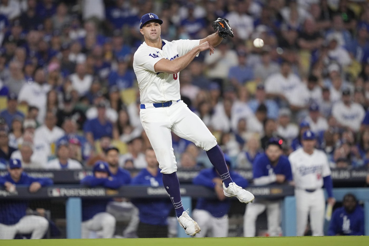 Dodgers manager Roberts says it's 'bothersome' that Machado seemed to throw ball at him in dugout | iNFOnews.ca