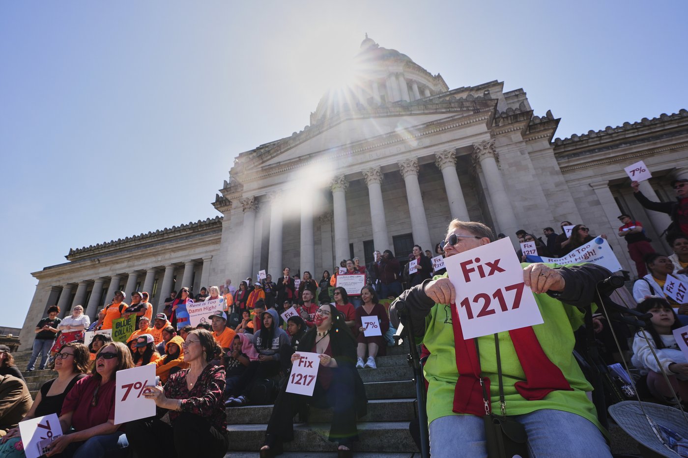 Washington lawmakers pass rent-control bill, approve unemployment for striking workers | iNFOnews.ca