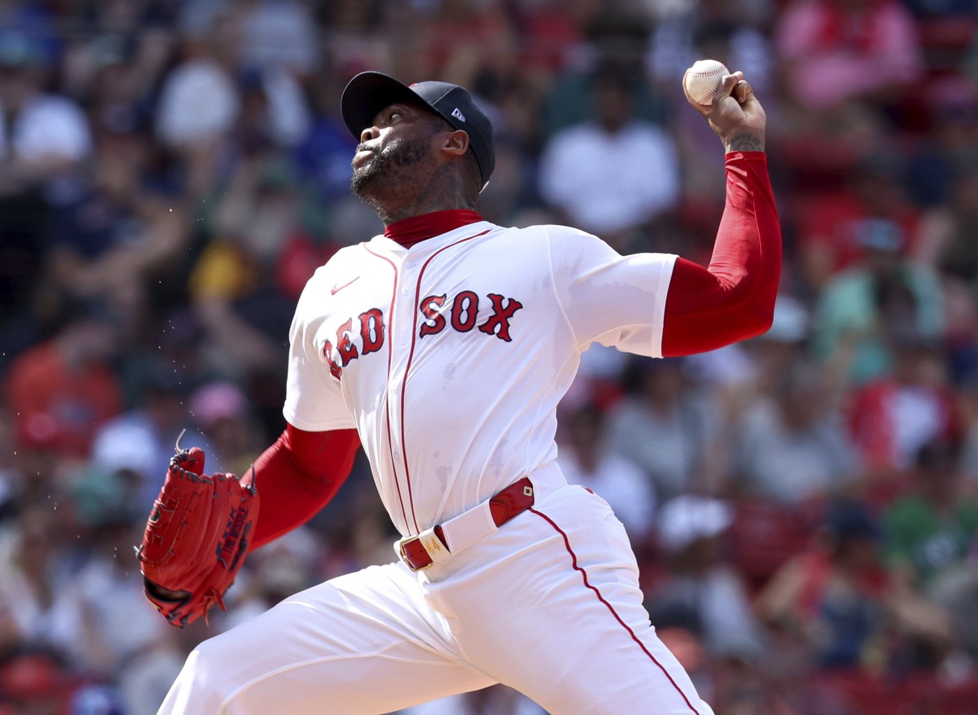 Boston's Chapman lights up radar gun at age 37 and has bigger numbers in mind than his 350th save | iNFOnews.ca Boston's Chapman lights up radar gun at age 37 and has bigger numbers in mind than his 350th save | iNFOnews.ca