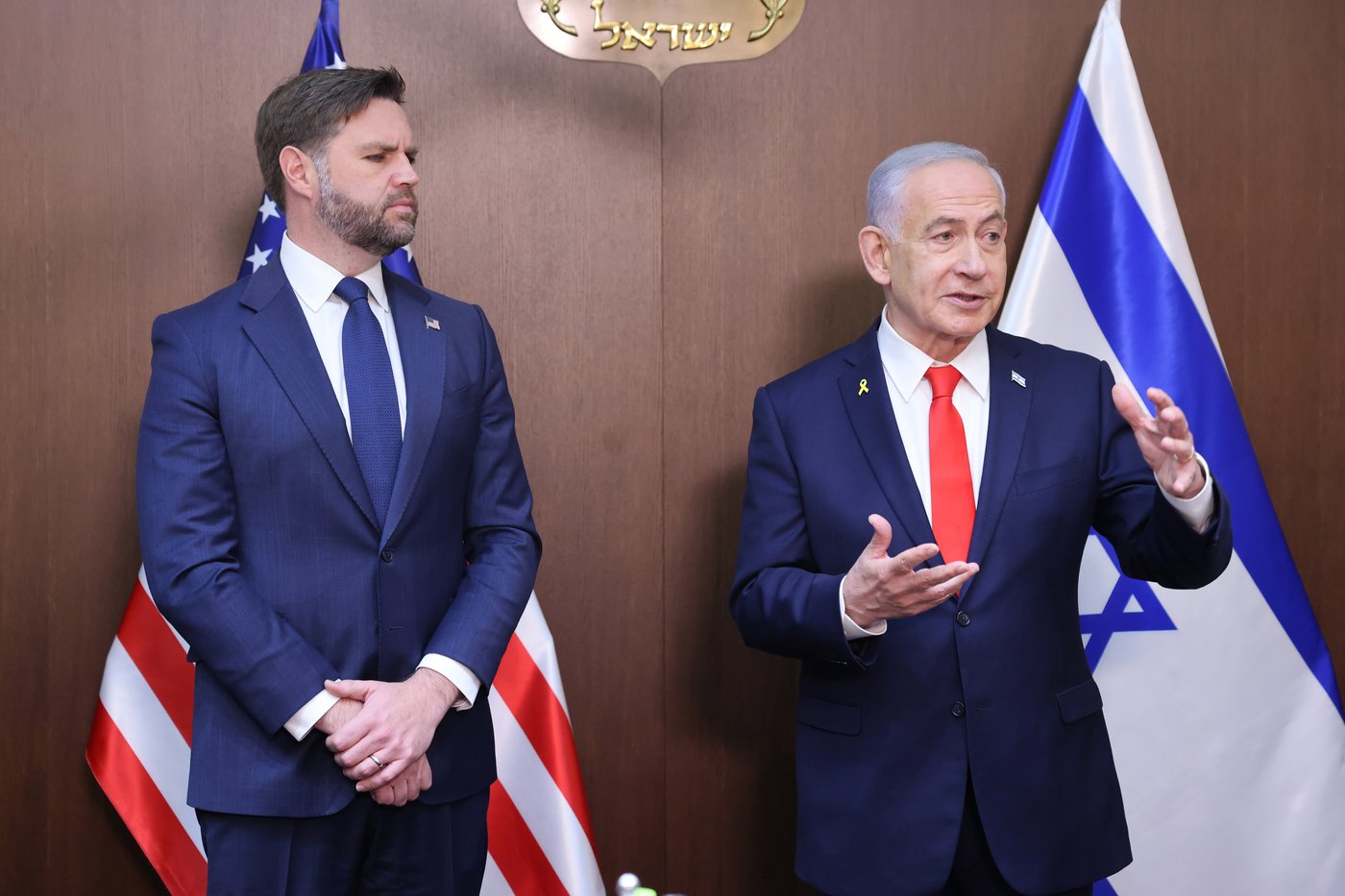 Israel 'not a protectorate' of the US, Netanyahu says ahead of meeting with Vance | iNFOnews.ca