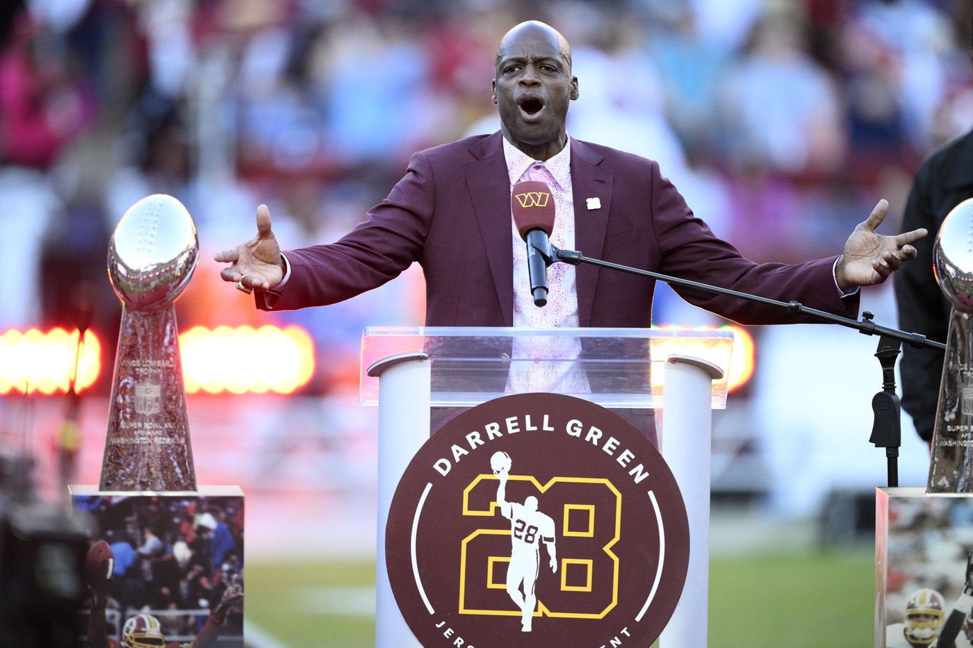 Darrell Green gets his No. 28 retired by Washington more than two decades since his final season | iNFOnews.ca