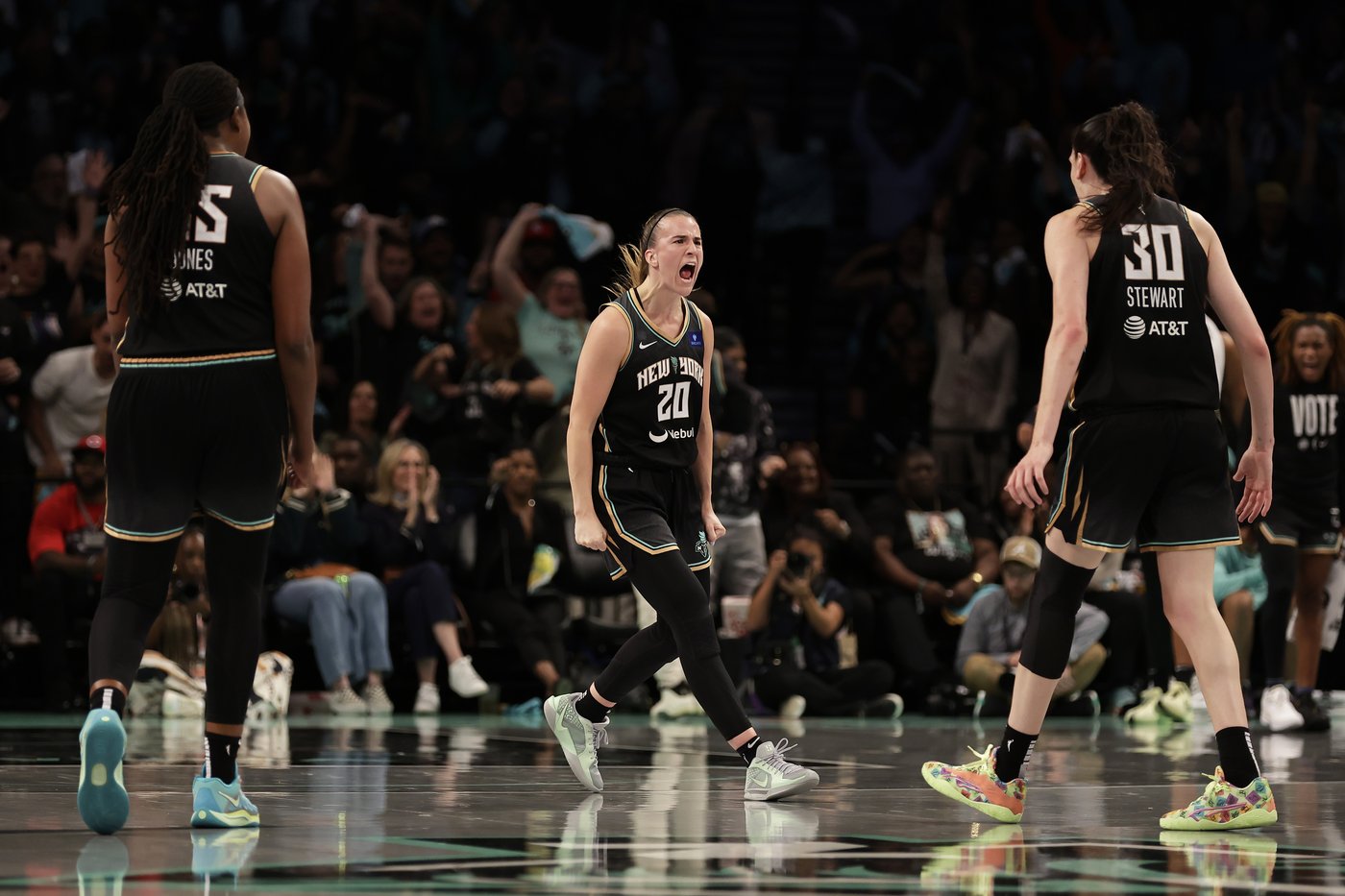 Ionescu scores 36 points and Liberty advance to WNBA semifinals with 91-82 win over Dream | iNFOnews.ca Ionescu scores 36 points and Liberty advance to WNBA semifinals with 91-82 win over Dream | iNFOnews.ca