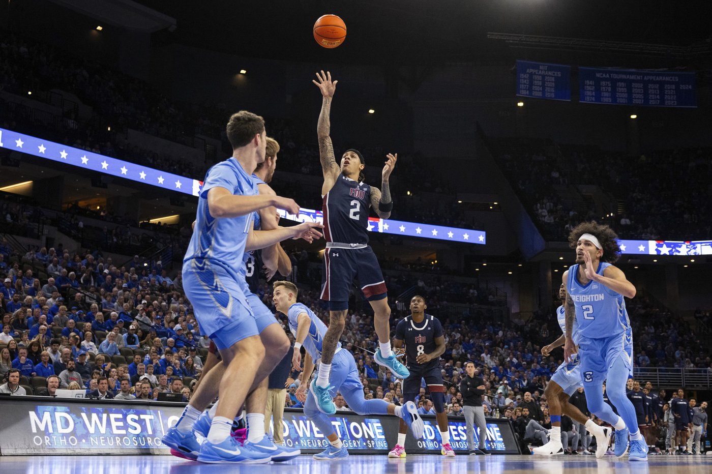 Kalkbrenner misses only 1 shot, scores 24 in No. 15 Creighton's 96-70 win over Fairleigh Dickinson | iNFOnews.ca