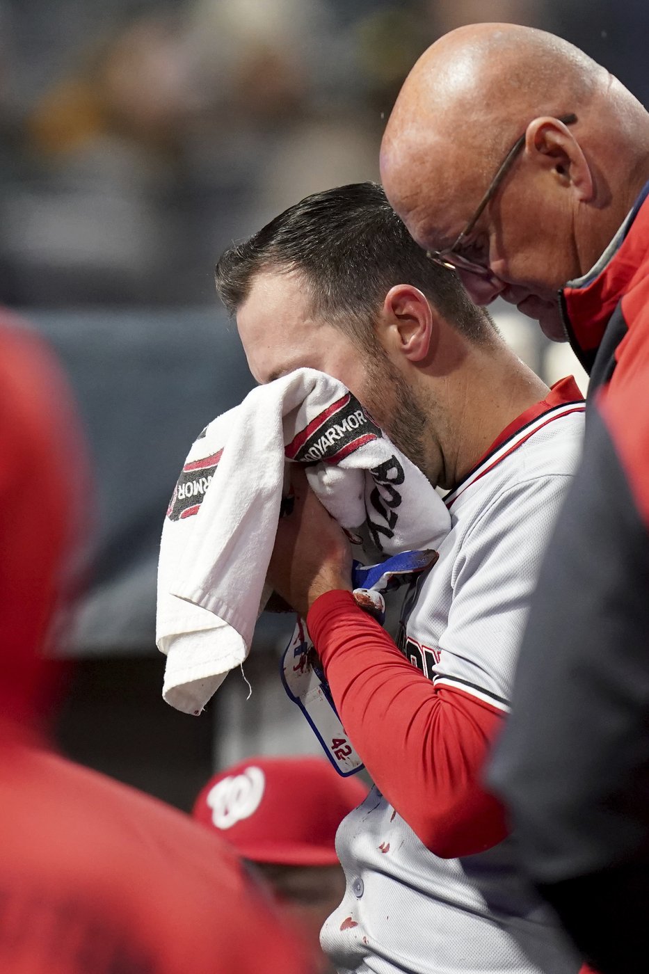 Nats' Paul DeJong relieved his vision wasn't affected by pitch to face that broke multiple bones | iNFOnews.ca