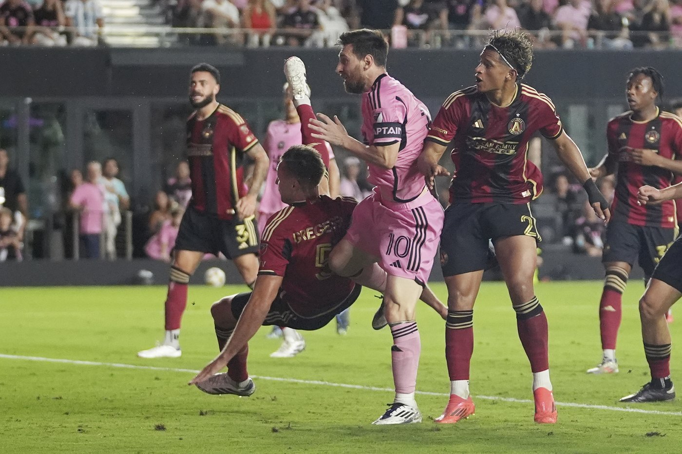 Messi and Inter Miami ousted from MLS playoffs. Atlanta United upsets top seeds 3-2 in Game 3 | iNFOnews.ca Messi and Inter Miami ousted from MLS playoffs. Atlanta United upsets top seeds 3-2 in Game 3 | iNFOnews.ca