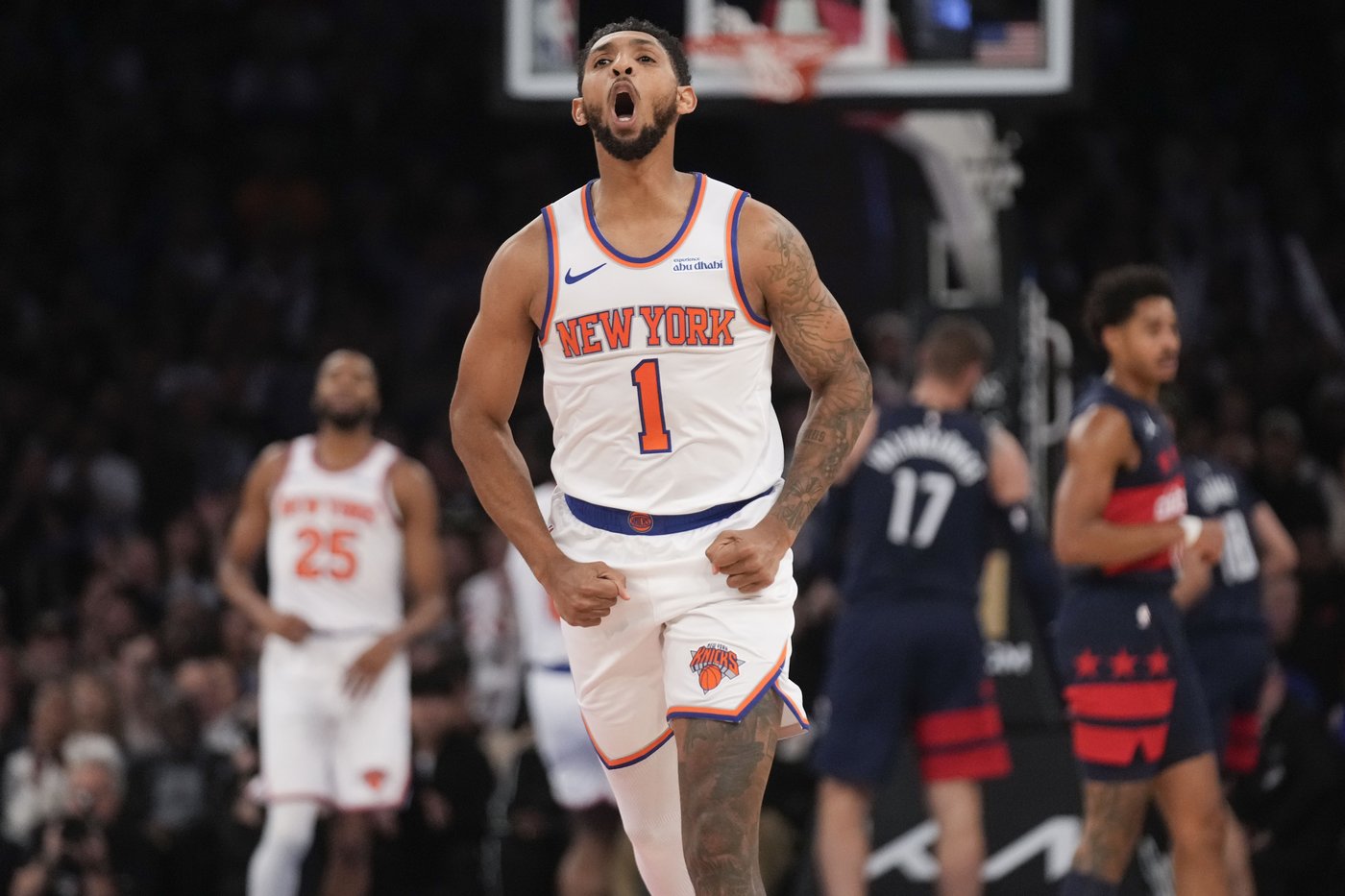Brunson, Towns help Knicks roll to a 134-106 win that extends' Wizards' losing streak to 9 | iNFOnews.ca
