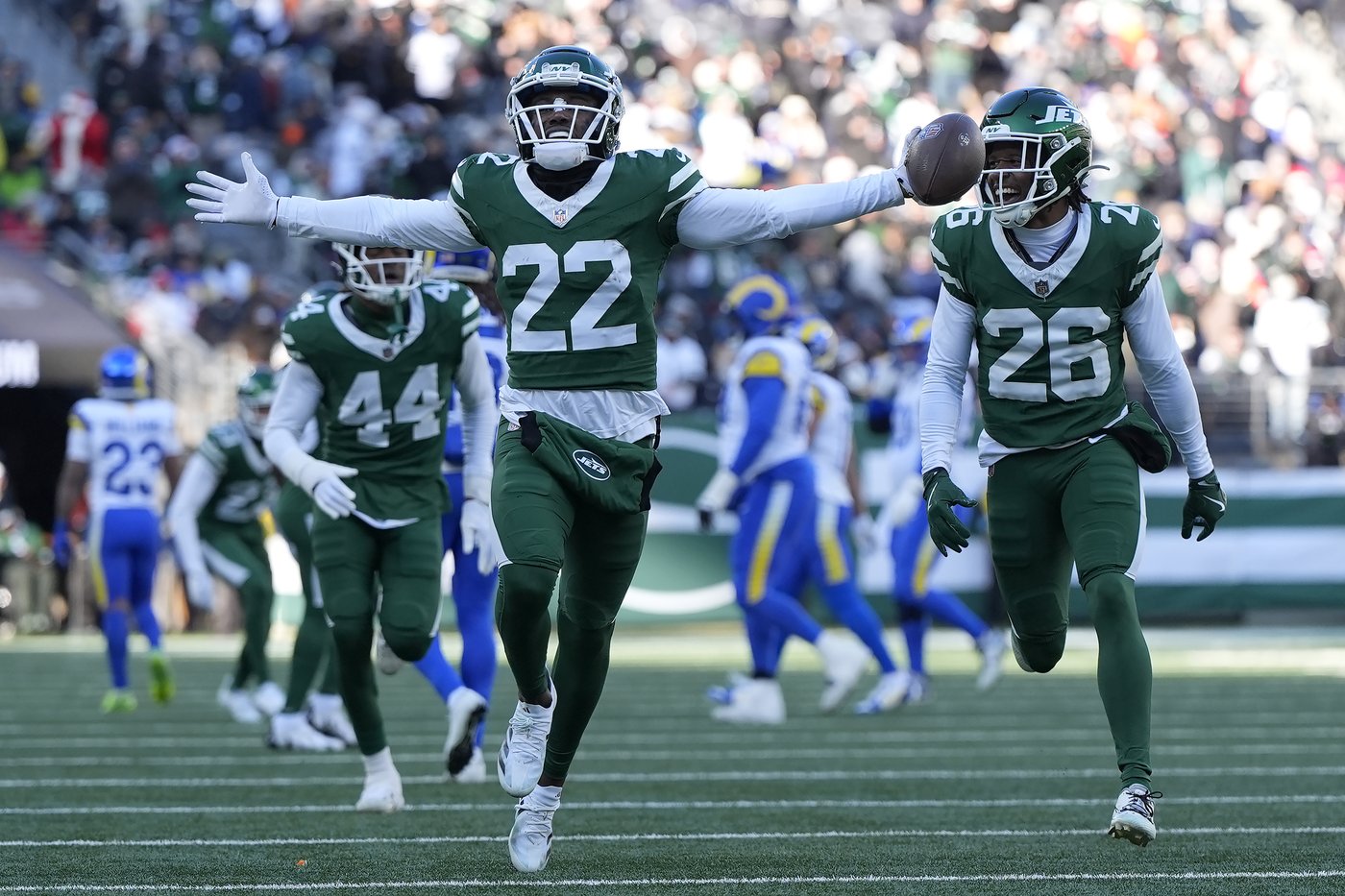 Stafford's TD pass to Higbee after Rodgers' turnover leads Rams past Jets 19-9 | iNFOnews.ca Stafford's TD pass to Higbee after Rodgers' turnover leads Rams past Jets 19-9 | iNFOnews.ca