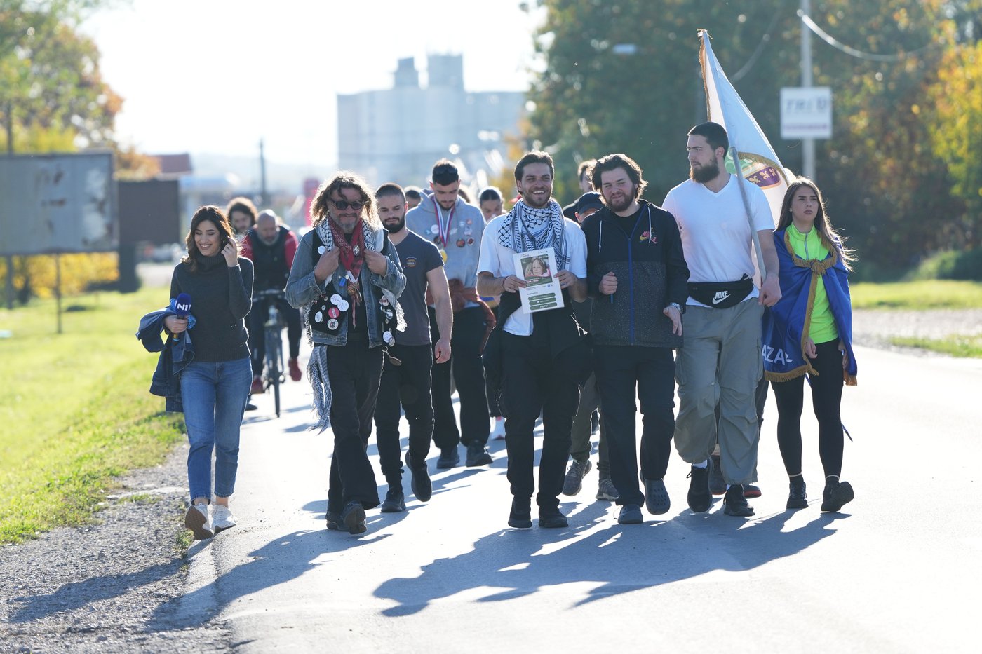 Students trek across Serbia to campaign for station collapse victims ahead of anniversary | iNFOnews.ca