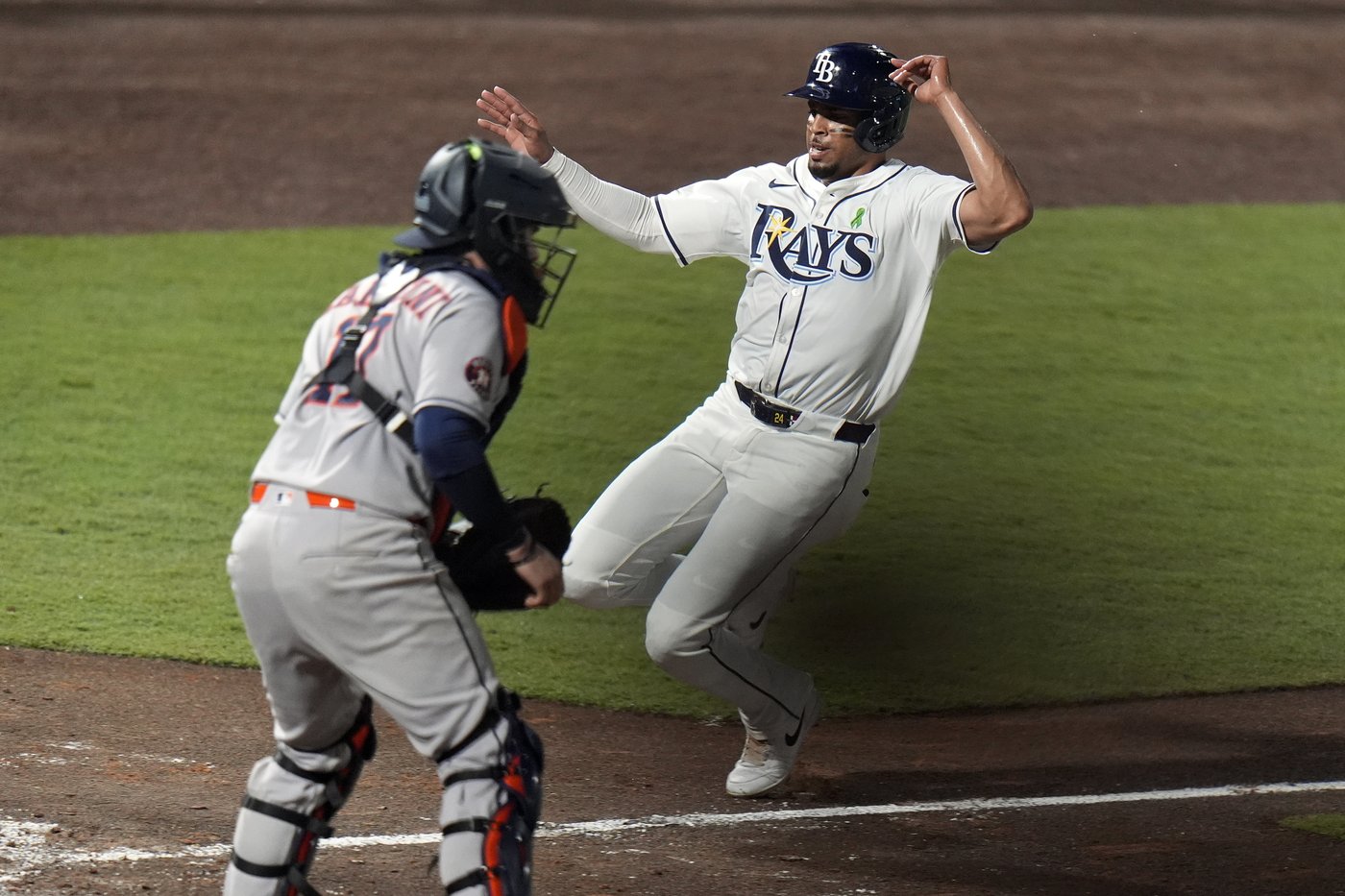 Taylor Walls hits sacrifice fly in 9th as Rays rally to beat Astros 3-2 | iNFOnews.ca Taylor Walls hits sacrifice fly in 9th as Rays rally to beat Astros 3-2 | iNFOnews.ca