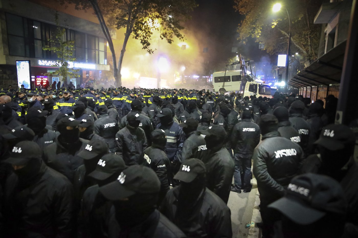 Police in Georgia break up protesters' camp in Tbilisi but they quickly return | iNFOnews.ca Police in Georgia break up protesters' camp in Tbilisi but they quickly return | iNFOnews.ca
