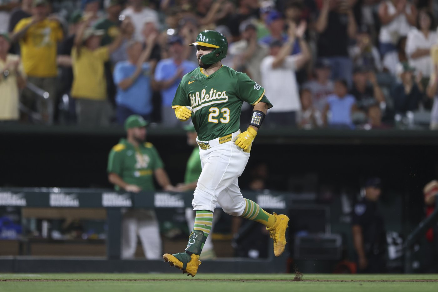 Shea Langeliers hits 2nd career grand slam to help power Athletics to 8-3 win over the Tigers | iNFOnews.ca