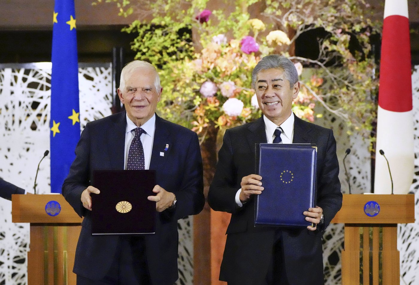 Japan and EU announce a security and defense partnership as regional tensions rise | iNFOnews.ca